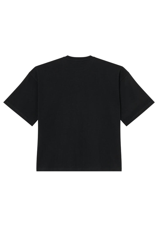 Cropped Tee Black