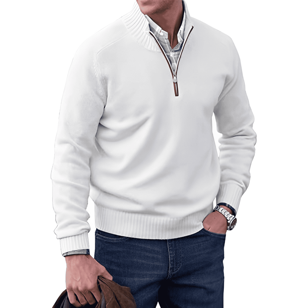 Marvin | Half-Zip Collar Sweater