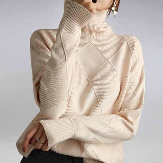 Adèle - Knitted Autumn sweater