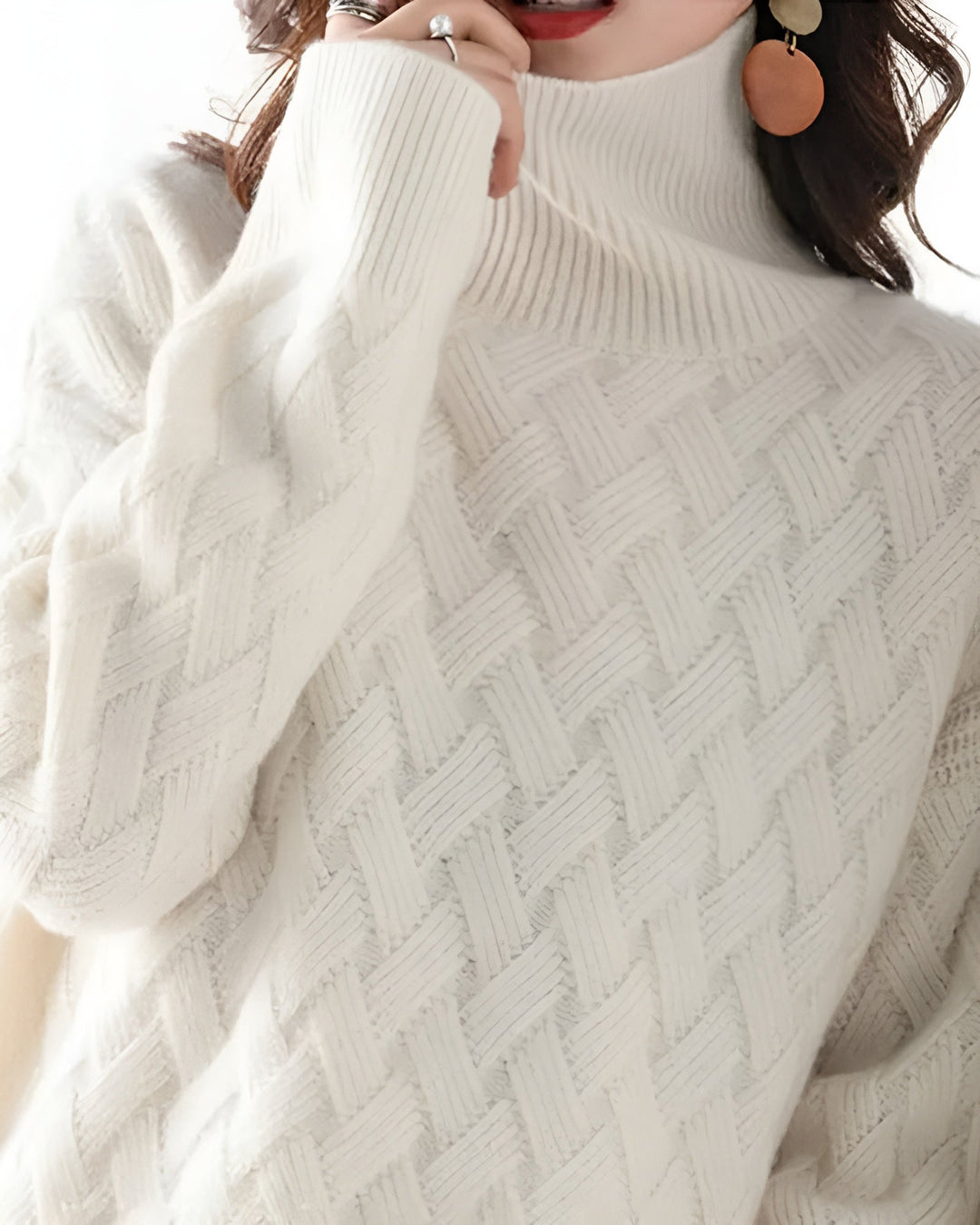 AMELIE™ | Cashmere turtleneck sweater