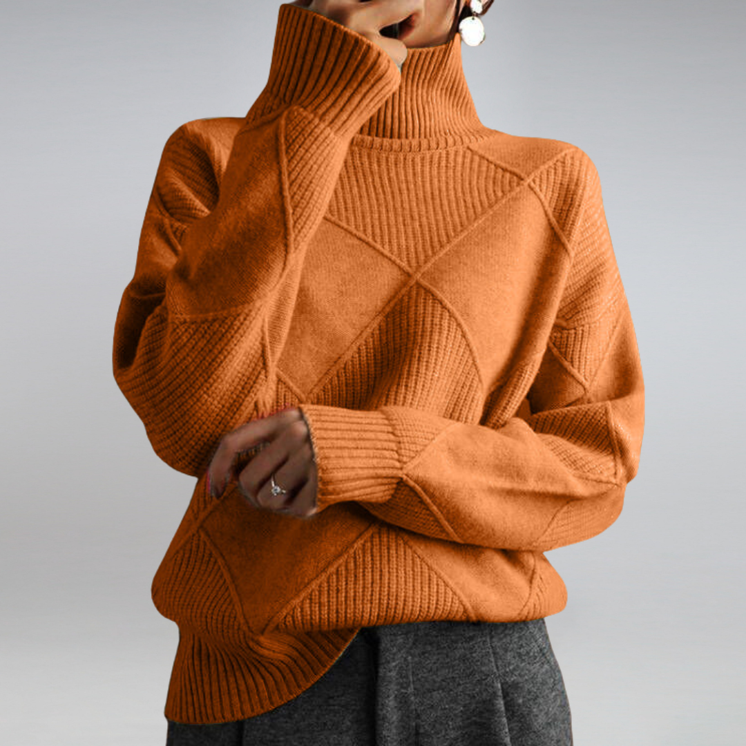 Adèle - Knitted Autumn sweater