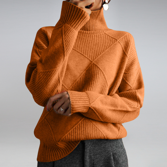 Adèle - Knitted Autumn sweater