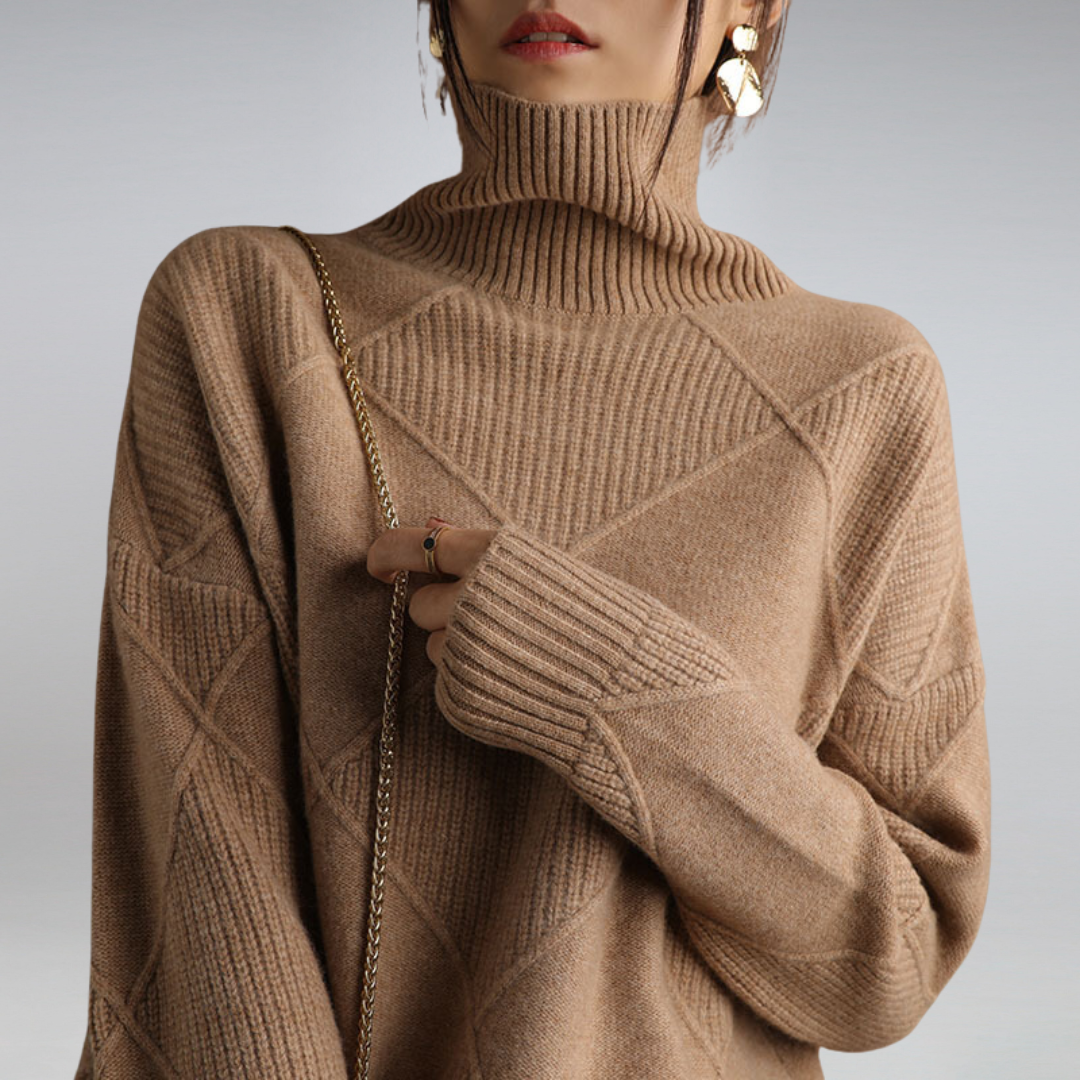 Adèle - Knitted Autumn sweater