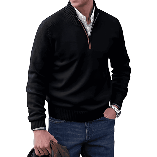 Marvin | Half-Zip Collar Sweater