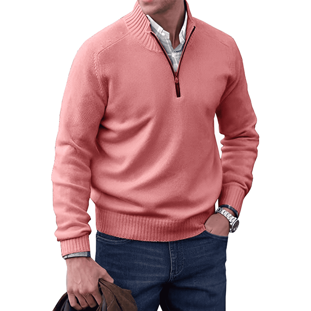 Marvin | Half-Zip Collar Sweater