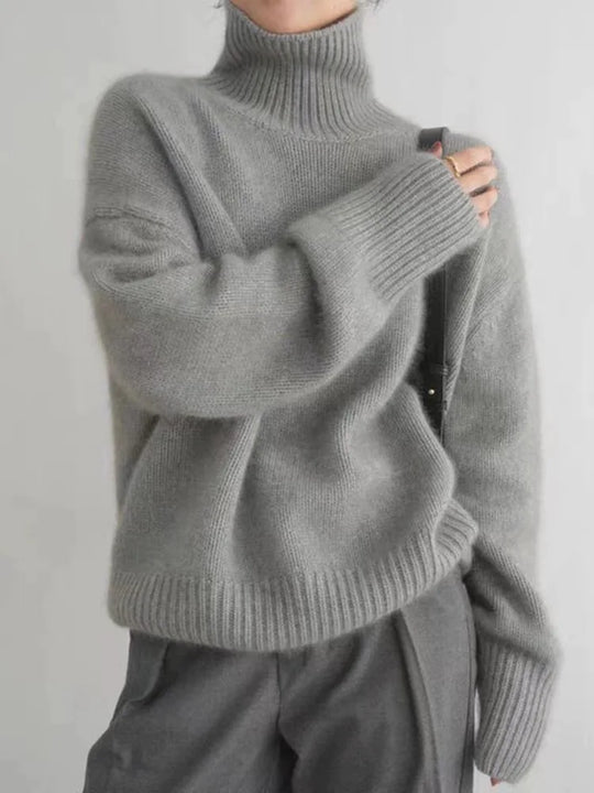 LOUISE™ | Cashmere Turtleneck Sweater