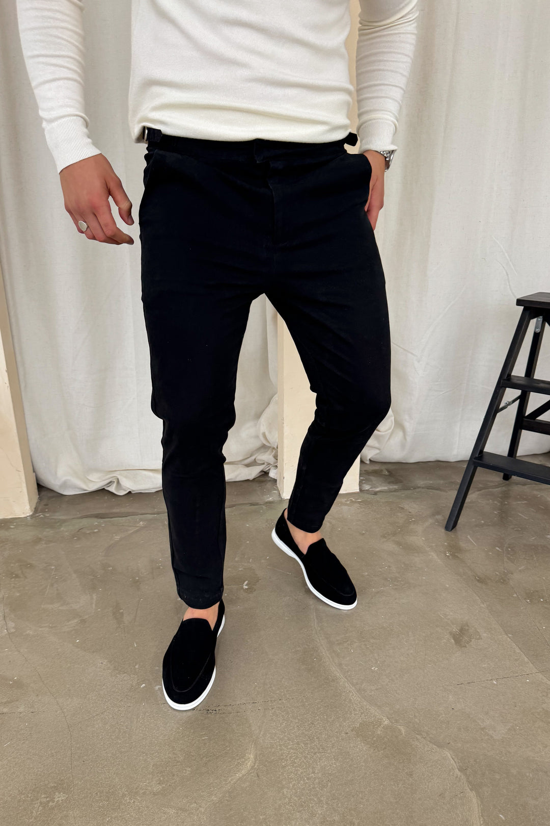 Bellagio chinos - Black