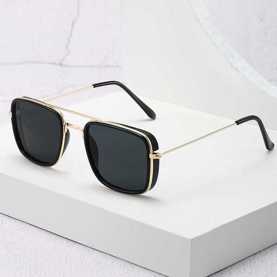 Retro Square Mens Sunglasses