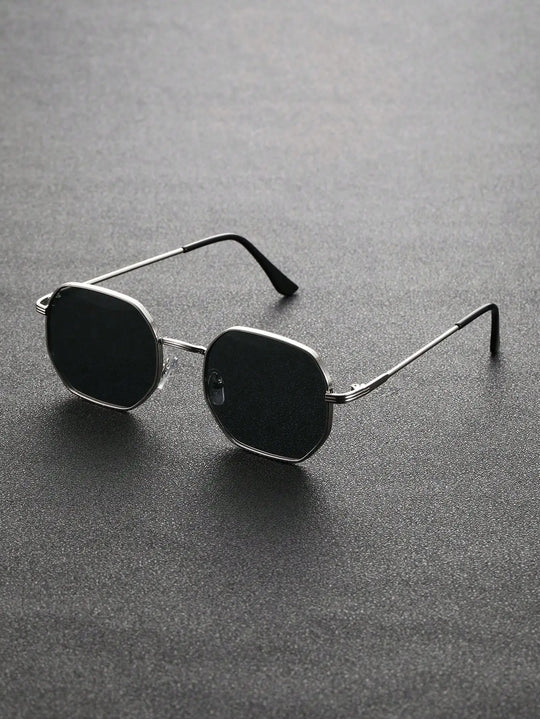 Steel Frame Mens Sunglasses