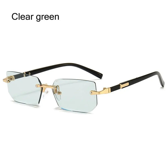 Mens Rimless Sunglasses