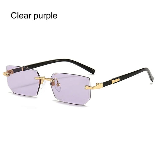 Mens Rimless Sunglasses