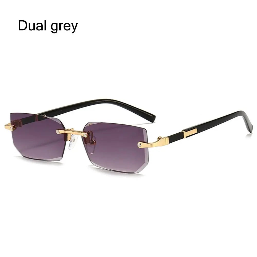 Mens Rimless Sunglasses