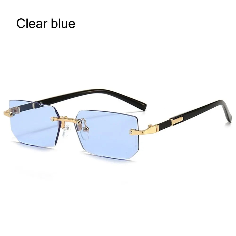 Mens Rimless Sunglasses