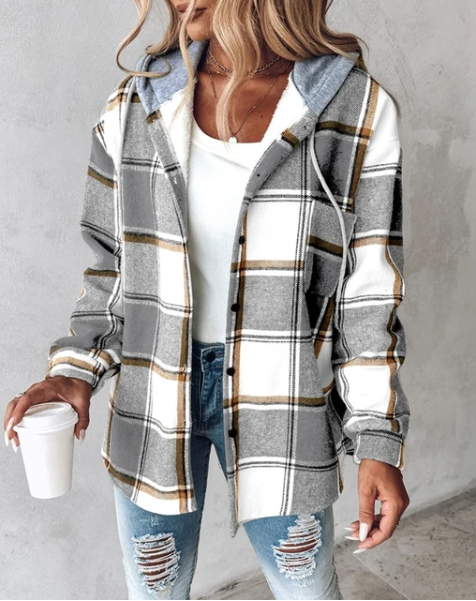 JESS | Flannel Winter Jacket