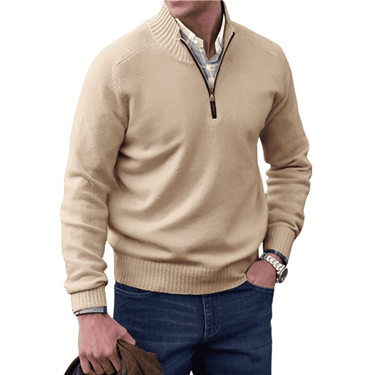 Marvin | Half-Zip Collar Sweater