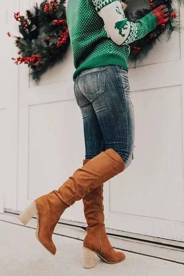 ALEXIA | Elegant Knee High boots