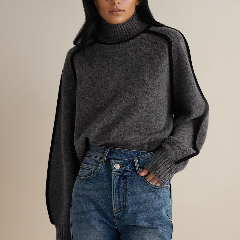 ANAIS™ | Tailored Cashmere Turtleneck