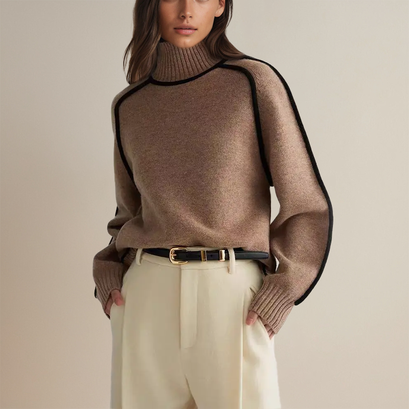 ANAIS™ | Tailored Cashmere Turtleneck