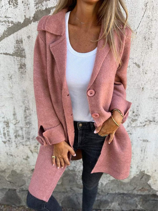 Bente - Casual Spring Long Coat