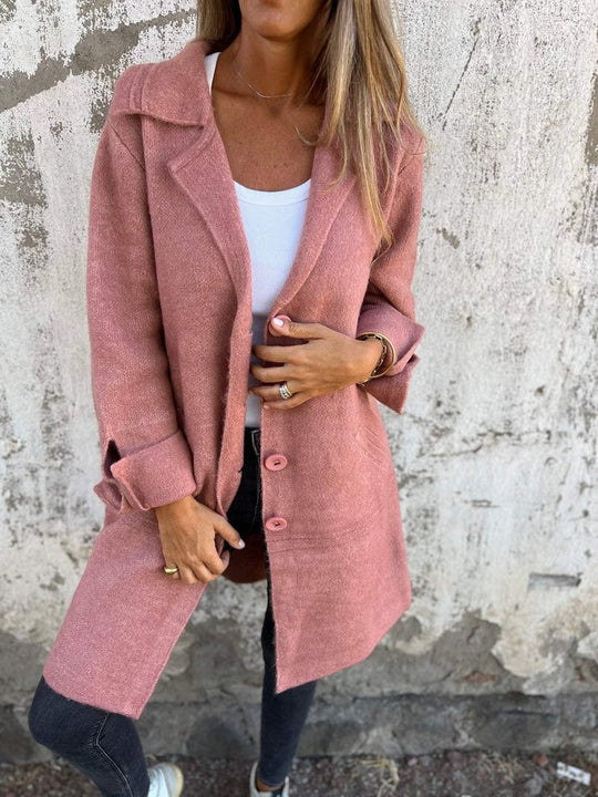 Bente - Casual Spring Long Coat