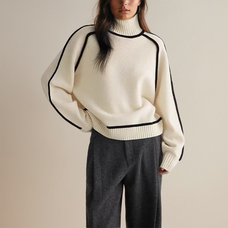 ANAIS™ | Tailored Cashmere Turtleneck