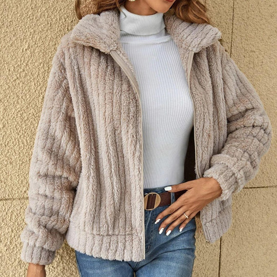 Madeleine | Casual Plush Cardigan