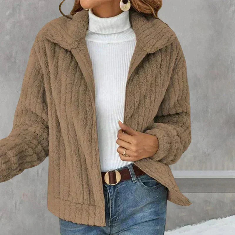 Madeleine | Casual Plush Cardigan